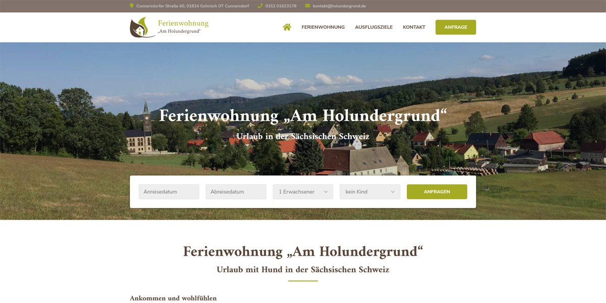 Ferienwohnung „Am Holundergrund“